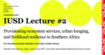 IUSD Lecture #2 / Dr. Hesekia Garekae, Rhodes University, South Africa