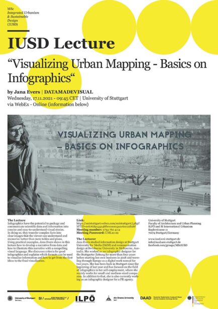 IUSD Lecture: “Basics on Infographics” / Jana Evers