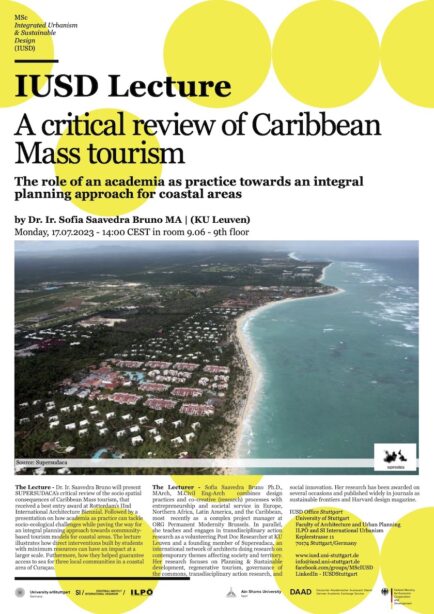 A Critical Review of Caribbean Mass Tourism / IUSD Lecture by Sofia Saavedra Bruno